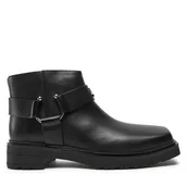 Botki damskie - Botki Patrizia Pepe 2Y0032/L078-K103 Czarny - miniaturka - grafika 1