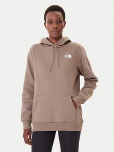 The North Face Bluza Simple Dome NF0A89EY Brązowy Regular Fit - Bluzy damskie - miniaturka - grafika 1