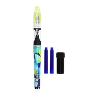 Długopisy - Pióro dla dzieci do nauki pisania, wymazywalne ze stalówką STRIGO Geometric - miniaturka - grafika 1