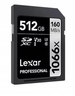 Karta pamięci Lexar Pro 1066x SDXC 512GB - Karty pamięci - miniaturka - grafika 1