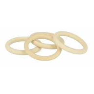 Biżuteria - akcesoria - Drewniany pierścionek 48x5,5mm 4 sztuki - Artémio Brown - miniaturka - grafika 1