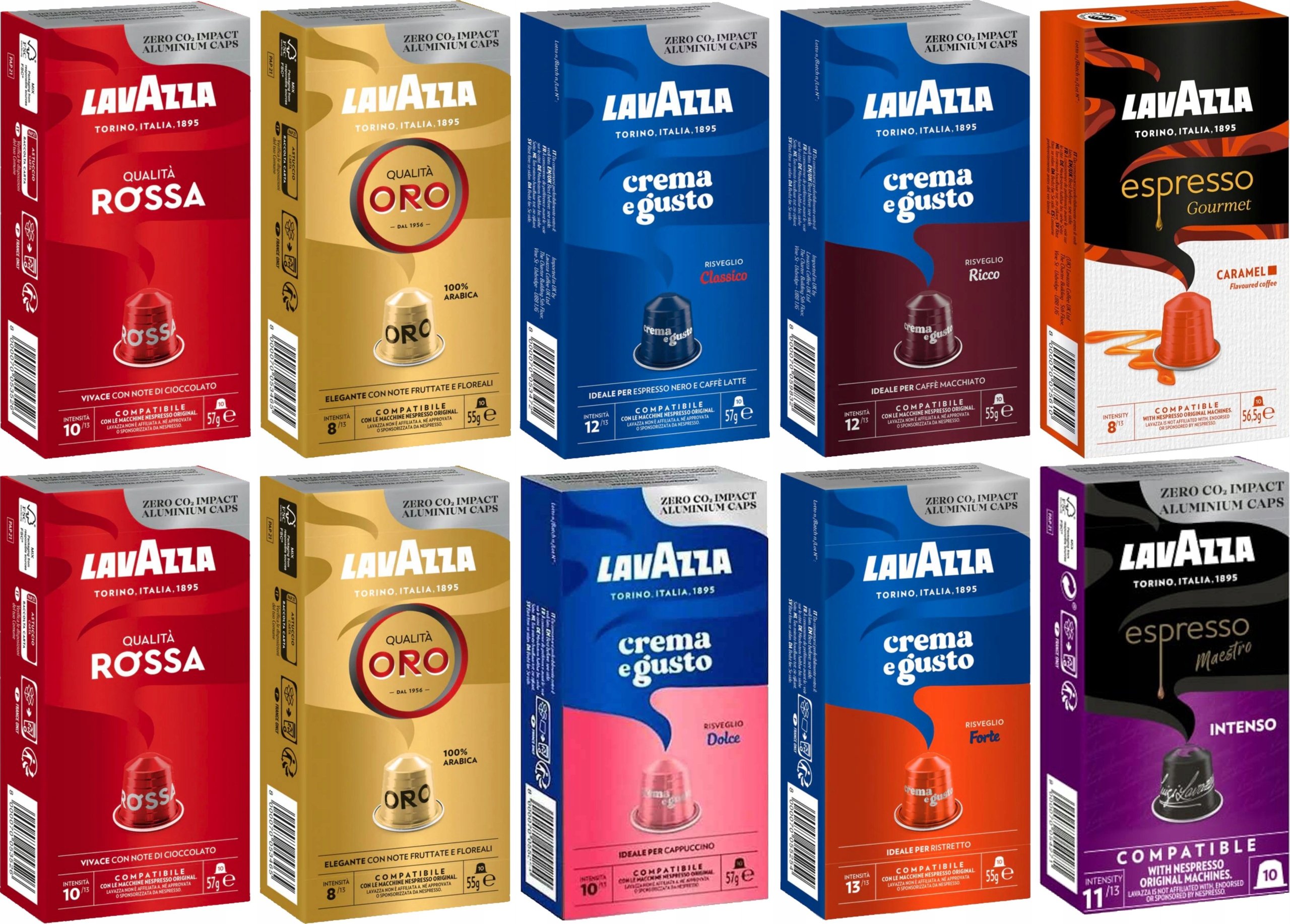 Kapsułki do Nespresso Lavazza Espresso 100 sztuk