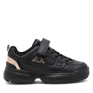 Sneakersy Kappa SS24-3CK10 Czarny - Buty dla dziewczynek - miniaturka - grafika 1