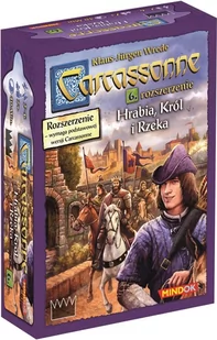 MindOK Carcassonne: Hrabia, Król i rzeka - Gry planszowe - miniaturka - grafika 1