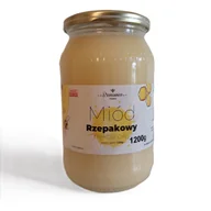 Miód - Miód rzepakowy nektarowy 1,2 kg / Pasieka Bronowice - miniaturka - grafika 1