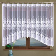 Firany - Markizeta Firanka konfekcjonowana Kasjana 007003 160x400 cm. 007003/000/001/160400/1 - miniaturka - grafika 1