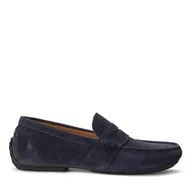 Mokasyny męskie - Mokasyny Polo Ralph Lauren Reynold 803893741001 Granatowy - miniaturka - grafika 1