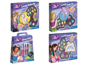 Clementoni Zestaw do makijażu dla dzieci - Zabawki kreatywne Clementoni Zestaw do makijażu dla dzieci - Zabawki kreatywne - miniaturka - grafika 1