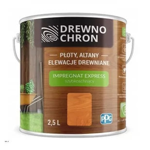 Drewnochron IMPREGNAT EXPRESS OGR$78D- d$79b jasny, 2.5l - Farby i impregnaty do drewna - miniaturka - grafika 1