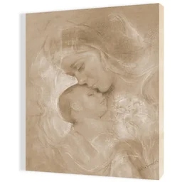 Obraz religijny na płótnie Matka Boża z Dzieciątkiem Jezus - Ikony i obrazy sakralne - miniaturka - grafika 1