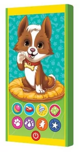 Dumel Discovery Smartfon edukacyjny, piesek - Zabawki interaktywne dla dzieci - miniaturka - grafika 1