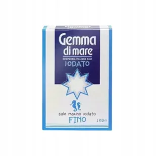Sól morska Gemma di Mare 1000 g - Zdrowa żywność - miniaturka - grafika 1