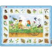 Puzzle - Puzzle Układanka Na łące Maxi (36.5x28.5 cm) Tactic - miniaturka - grafika 1