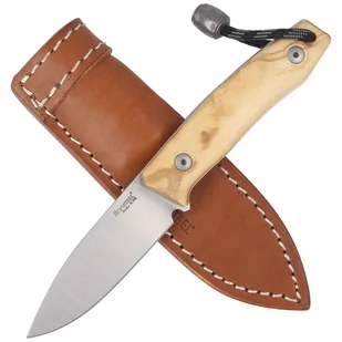 Nóż LionSteel Bushcraft Olive Wood, Satin Blade (M1 UL) - Noże - miniaturka - grafika 4