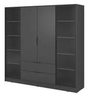 Szafy - Szafa Kelly 4D Rd Grafit - miniaturka - grafika 1