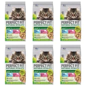 Mokra karma dla kotów - Mokra karma dla kotów Perfect Fit Natural Vitality, ryba w sosie, 36 x 50 g - miniaturka - grafika 1