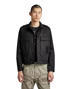 G-STAR RAW Uniseks Utility Flap Pocket T-shirt męski, Czarny (Pitch Black D20628-c526-a810), XL - Koszulki męskie - miniaturka - grafika 1