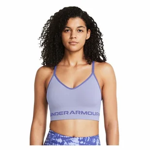 Biustonosz sportowy damski Seamless Low Long Under Armour - Biustonosze - miniaturka - grafika 1