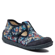 Buty dla chłopców - Kapcie Froddo Classic Slipper G1700383 S Blue - miniaturka - grafika 1