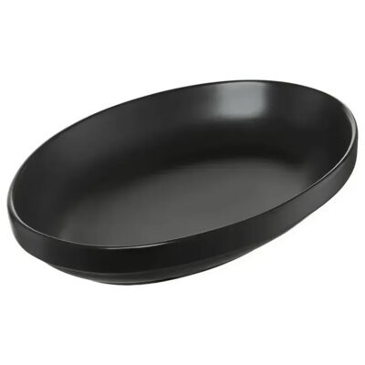 Półmisek AMBITION Salsa Owal 20 x 14 cm Czarny