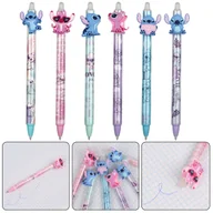 Długopisy - DISNEY Stitch i Andzia Długopis żelowy z losowym wzorem, niebieski tusz, długopis ścieralny automatyczny 0,5mm - miniaturka - grafika 1