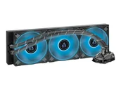 Chłodzenie wodne - ARCTIC Liquid FreezerII 420RGB - Procesor - Chłodnica wodna All-in-One - czarny - miniaturka - grafika 1