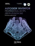 Książki o programowaniu - Jaskulski Andrzej Autodesk Inventor Professional 2019PL / 2019+ / Fusion 360. Metodyka projektowania (+ płyta CD) - miniaturka - grafika 1