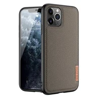 Etui i futerały do telefonów - Dux Ducis Fino etui pokrowiec pokryty nylonowym materiałem iPhone 11 Pro Max zielony - miniaturka - grafika 1