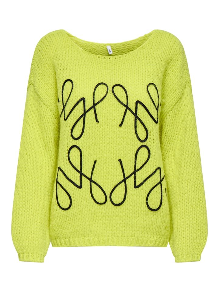 ONLY Sweter w kolorze żółtym