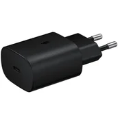 Ładowarki do telefonów - Ładowarka Sieciowa 25W 2A QC USB Typ C do SAMSUNG EP-TA800EBE Quick Charge USB-C BULK czarna - miniaturka - grafika 1
