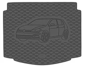 Maty bagażnikowe - Rigum Rigum Gumowa kąpiel do pnia Volkswagen Golf VII HTB 2014 - miniaturka - grafika 1