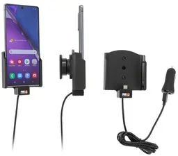 Uchwyt do Samsung Galaxy Note 20 z wbudowanym kablem USB oraz ładowarką samochodową. - Uchwyty samochodowe do telefonów - miniaturka - grafika 1