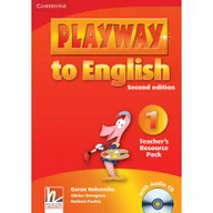 Książki do nauki języka angielskiego - Cambridge University Press Playway to English 1 Teacher's Resource Pack + CD - Gerngross Günter, Holcombe Garan, Herbert Puchta - miniaturka - grafika 1