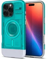 Etui i futerały do telefonów - Spigen Etui Classic C1 Mag MagSafe do iPhone 16 Pro, turkusowe - miniaturka - grafika 1