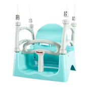 Place zabaw - Małpiszon, Huśtawka z oparciem Doloni - błękitna - miniaturka - grafika 1