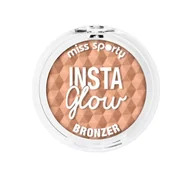 Pudry do twarzy - Miss Sporty Insta Glow Bronzer 5 g Bronzer do twarzy 001 Sunkissed Blonde - miniaturka - grafika 1