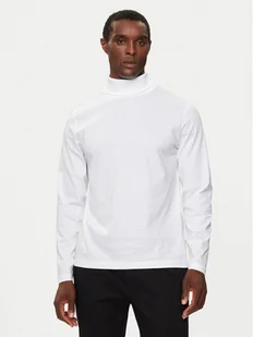 Calvin Klein Golf K10K111858 Biały Regular Fit - Swetry męskie - miniaturka - grafika 1
