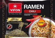 Zupy w płynie - Vifon Ramen Zupa z kluskami o smaku chili 80 g - miniaturka - grafika 1