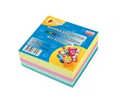 Notesy i bloczki - Kostka papierowa kolorowa nieklejona 83x83x35mm Shan SH74706 - miniaturka - grafika 1