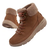 Kozaki damskie - Buty zimowe damskie sportowe Skechers Glacial Ultra-Woodlands [16677/BRN]-36,5 - miniaturka - grafika 1