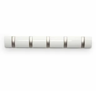 Umbra Listwa z 5 wieszakami Flip biała, 51x7x3 cm - Wieszaki i stojaki - miniaturka - grafika 6