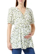 Koszulki i topy damskie - MAMALICIOUS Damska koszulka ciążowa, Snow White/Aop: cytryna w kolorze żółtym, S - miniaturka - grafika 1