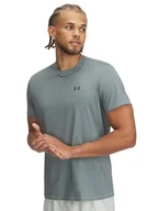 Koszulki sportowe męskie - Under Armour Koszulka sportowa "Vanish Elite Vent" w kolorze szarym - miniaturka - grafika 1