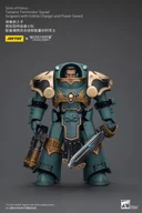 Figurki dla dzieci - Figurka Warhammer The Horus Heresy / Herezja Horusa 1/18 - Sons Of Horus Tartaros Terminator Squad Sergeant With Volkite Charger And Power Sword - miniaturka - grafika 1