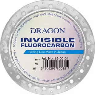 Dragon Invisible Fluorocarbon 0.74mm 25.3kg 20m - linka przyponowa - Żyłki wędkarskie - miniaturka - grafika 1