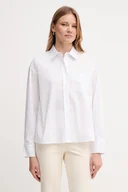 Koszule damskie - Joop! koszula damska kolor biały regular z kołnierzykiem klasycznym 30047542 - miniaturka - grafika 1
