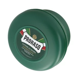 PRORASO Green Odświeżające Mydło Do Golenia 150ML - Kosmetyki do golenia - miniaturka - grafika 1