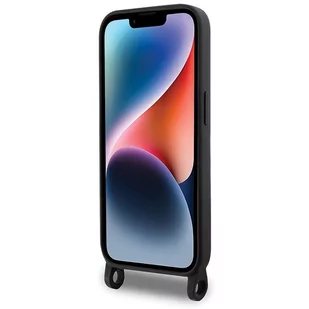 Karl Lagerfeld KLHCP15XSCBSCNK iPhone 15 Pro Max 6.7" hardcase czarny/black Crossbody Silicone Choupette - Etui i futerały do telefonów - miniaturka - grafika 4