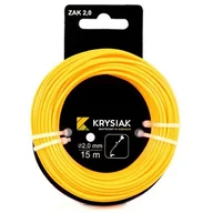 Akcesoria do kos i kosiarek - Żyłka Tnąca  2,0Mm   Okrągła 15M Z Zawieszką - miniaturka - grafika 1