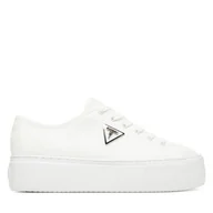 Trampki damskie - Trampki Guess FLTJO2 FAB12 Biały - miniaturka - grafika 1